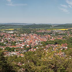 Luftbild von Heilbad Heiligenstadt im Eichsfeld